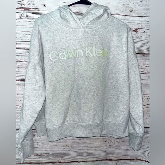 Calvin Klein Performance Gray Hoodie - Picture 2 of 5